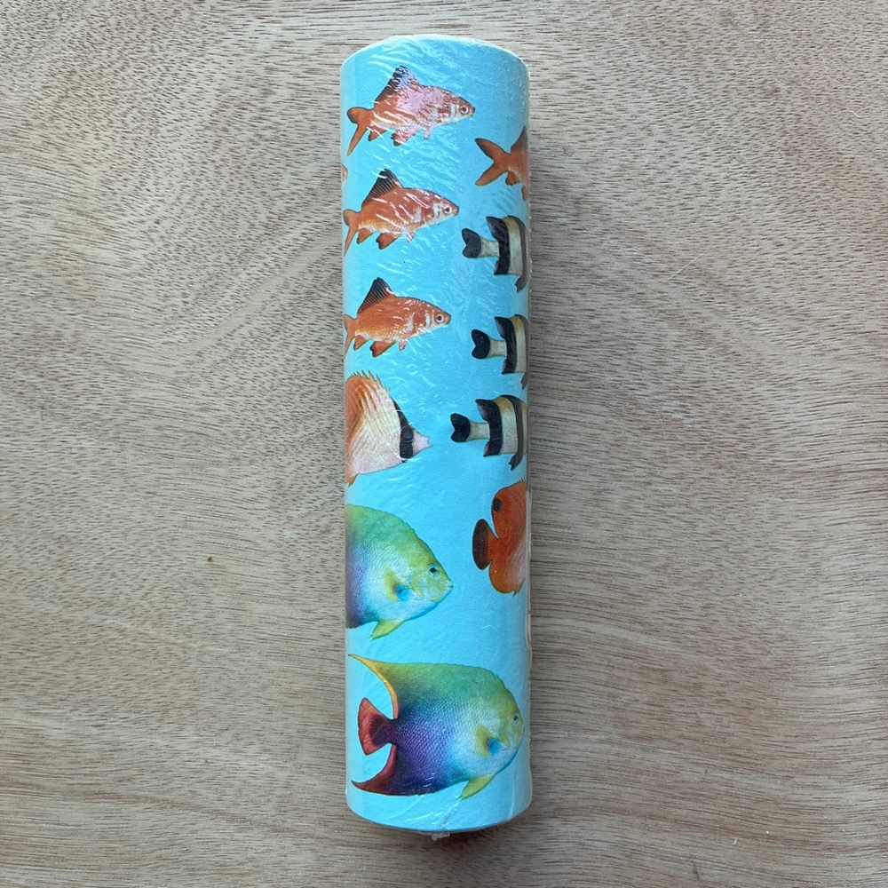 Novel Expressions Fish Bowl Pre-pasted Wallpaper Border Wallborder - 5 yds